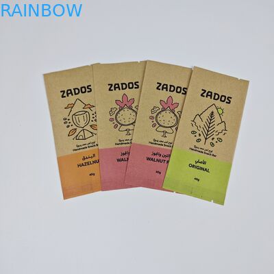 पर्यावरण के अनुकूल बायोडिग्रेडेबल क्राफ्ट पाउच पीएलए मकई स्टार्च कंपोस्टेबल क्राफ्ट पाउच