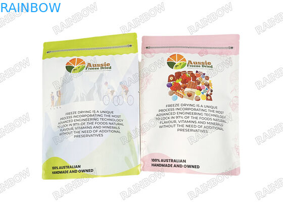 गंध प्रतिरोधी एल्यूमीनियम पन्नी स्टैंड अप बैग पुनः बंद करने योग्य ज़िपलॉक चाइल्डप्रूफ 28 ग्राम मायलर बैग