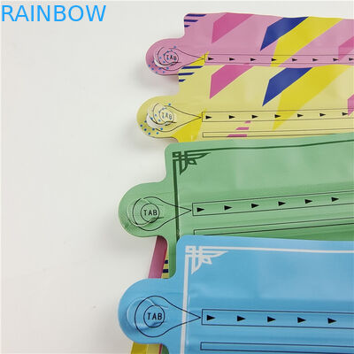 अनुकूलित लोगो मैट फिनिश हीट सील खाद्य पैकेजिंग सामग्री एल्यूमीनियम पन्नी स्नैक बैग पैकेजिंग