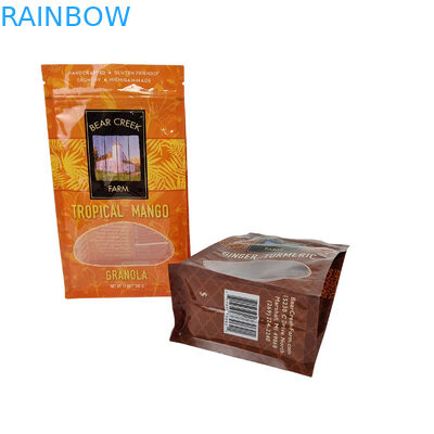 कस्टमाइज रंग के साथ गसेटेड पैकेज बैग के नीचे 10 रंग तक