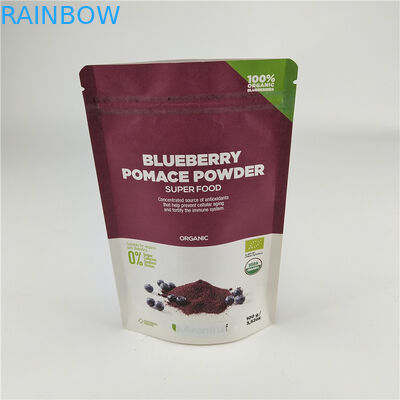 खाद्य पैकेजिंग सामग्री कस्टम डिजिटल प्रिंटिंग स्टैंड अप ज़िपर बैग गंध सबूत नमी सबूत थैली