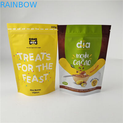 उच्च गुणवत्ता कस्टम डिजिटल प्रिंटिंग पीई पुनः प्रयोज्य ज़िपर पाउच प्लास्टिक स्टैंड अप मायलर बैग