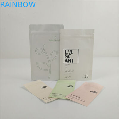 पर्यावरण के अनुकूल कंपोस्टेबल क्राफ्ट पेपर बैग कस्टम प्रिंटिंग बायोडिग्रेडेबल पेपर डॉयपैक