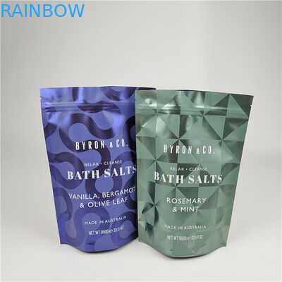 जिपर गंध सबूत नमी सबूत शरीर स्क्रब पैकेजिंग बैग के साथ खड़े हो जाओ बैग