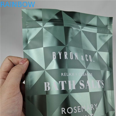 जिपर गंध सबूत नमी सबूत शरीर स्क्रब पैकेजिंग बैग के साथ खड़े हो जाओ बैग