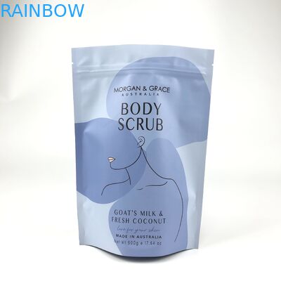 सीडीआर एआई पीएसडी पीडीएफ डिजाइन फ़ाइल कॉस्मेटिक्स के लिए बाथ सॉल्ट मायलर बैग