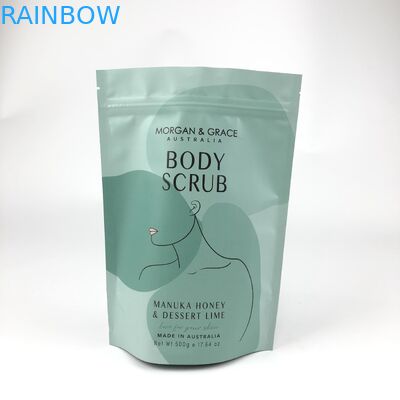 सीडीआर एआई पीएसडी पीडीएफ डिजाइन फ़ाइल कॉस्मेटिक्स के लिए बाथ सॉल्ट मायलर बैग