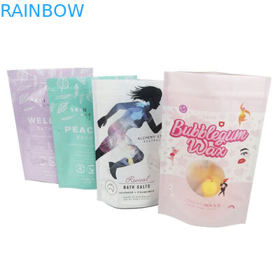 विभिन्न आकारों में खड़े शरीर स्क्रब बैग के लिए अनुकूलन योग्य कॉस्मेटिक पैकेजिंग बैग