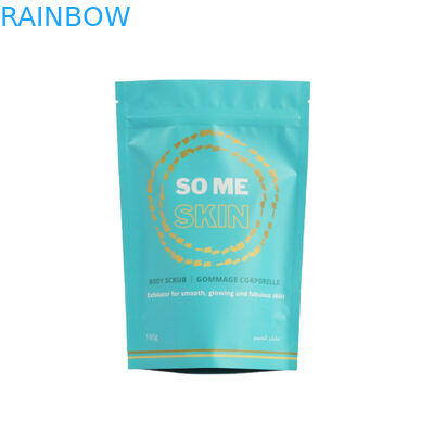 विभिन्न आकारों में खड़े शरीर स्क्रब बैग के लिए अनुकूलन योग्य कॉस्मेटिक पैकेजिंग बैग