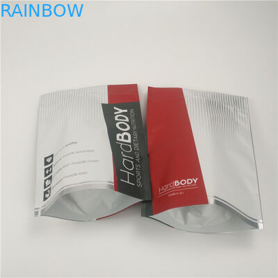 पुनः बंद करने योग्य स्टैंड अप पॉच खाद्य पैकेजिंग बैग