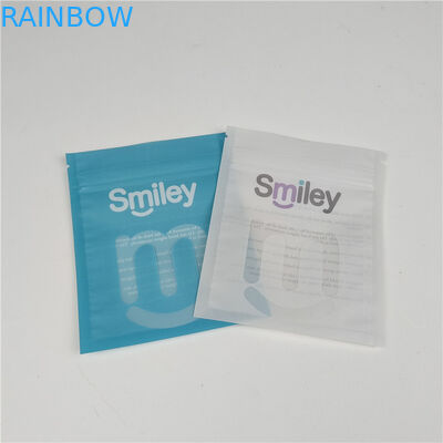 साफ दांत संरेखक Mylar तीन पक्षीय सील प्लास्टिक बैग पैकेजिंग रिसाव सबूत और नमी सबूत