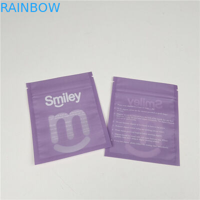 साफ दांत संरेखक Mylar तीन पक्षीय सील प्लास्टिक बैग पैकेजिंग रिसाव सबूत और नमी सबूत