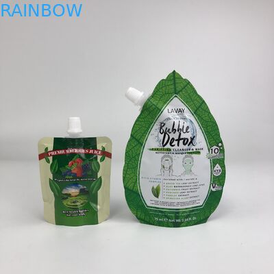 शीर्ष गुणवत्ता कस्टम लोगो मुद्रित नई डिजाइन पुनः प्रयोज्य स्पूट बैग खाद्य पेय रस दूध कंटेनर सील बैग