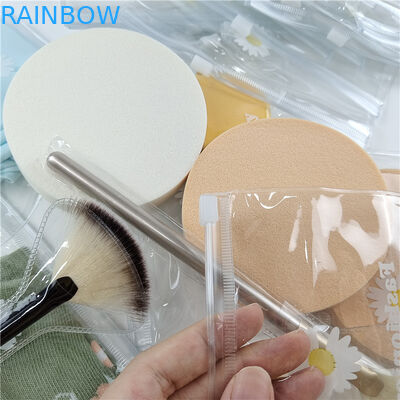 उच्च पारदर्शी पीई सामग्री अनुकूलित आकार और रंग के साथ Comestic के लिए प्लास्टिक पैकेजिंग बैग