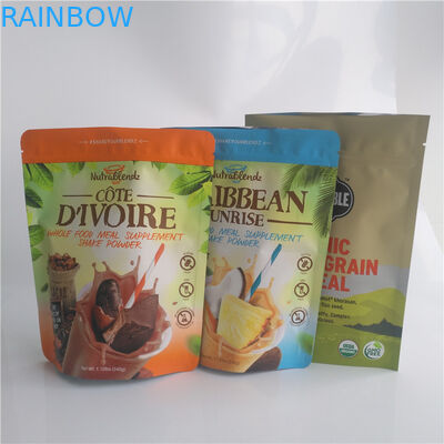 डीगैसिंग वाल्व के साथ स्टैंड अप बैग स्लिम चाय बैग