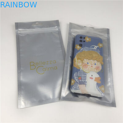 उच्च गुणवत्ता कस्टम निजी लोगो तीन पक्षीय सील बैग आसान आंसू लाइन पैकेजिंग बैग खिड़की के साथ