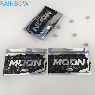 पर्यावरण के अनुकूल गंध प्रतिरोधी आर्द्रता प्रतिरोधी दांत देखभाल के लिए थ्री साइड सील बैग थर्मल सील क्लोजर के साथ जिपर के साथ पैकेजिंग