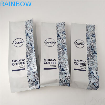 सबसे अधिक मांग वाले उत्पाद 250G 500G 1KG के लिए कॉफी बीन्स के लिए पर्यावरण के अनुकूल गसेट पैकेजिंग बैग