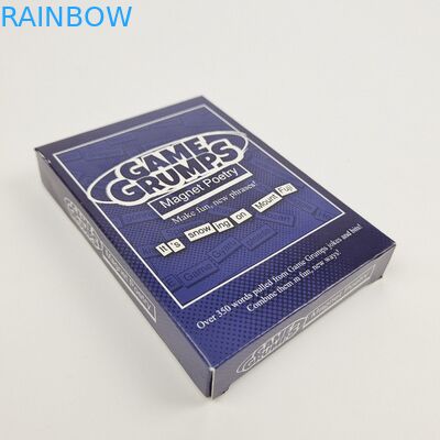 स्वीकार्य 10 रंग तक उपलब्ध कस्टम लोगो मुद्रित आयताकार चमकदार कागज बॉक्स पैकेजिंग