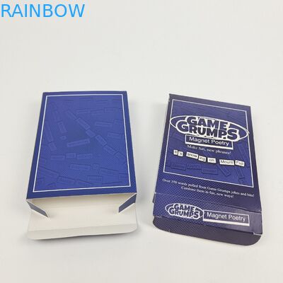 स्वीकार्य 10 रंग तक उपलब्ध कस्टम लोगो मुद्रित आयताकार चमकदार कागज बॉक्स पैकेजिंग