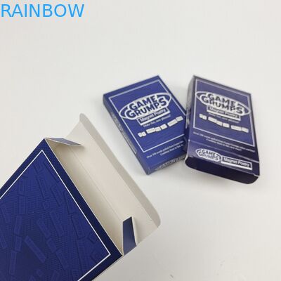 स्वीकार्य 10 रंग तक उपलब्ध कस्टम लोगो मुद्रित आयताकार चमकदार कागज बॉक्स पैकेजिंग