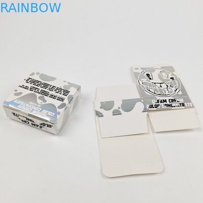 काउंटरटॉप फाड़ें दूर डिस्प्ले बॉक्स पैकेजिंग सफेद कार्डबोर्ड डिस्प्ले बॉक्स