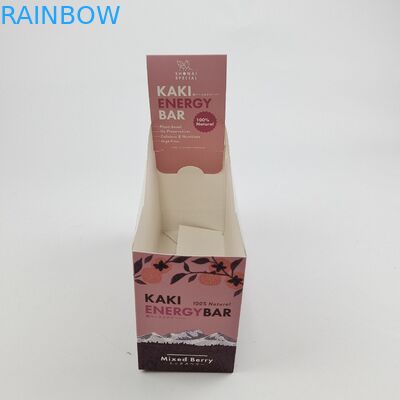 मैट लेमिनेशन कार्डबोर्ड काउंटर डिस्प्ले बॉक्स रिसाइकिल करने योग्य खुदरा स्टोर के लिए