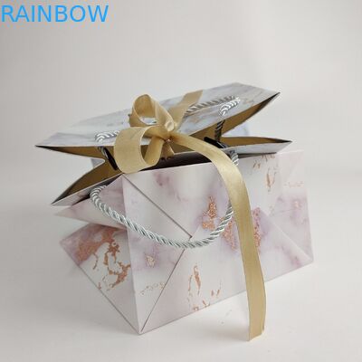 लोगो प्रिंटिंग के साथ खरीदारी के लिए अनुकूलित पेपर बैग बायोडिग्रेडेबल पेपर बैग