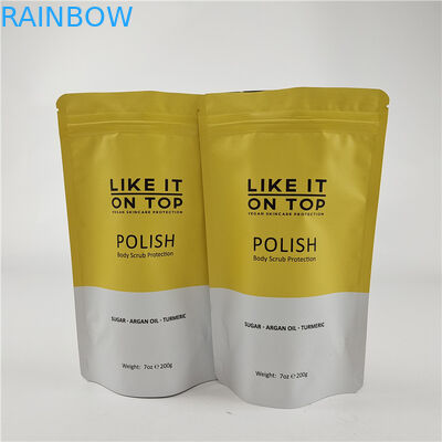 अनुकूलित आकार डिजाइन ज़िपर ग्रेवरे के साथ स्टैंड अप पॉच/डिजिटल प्रिंटेड पैकेजिंग पॉच