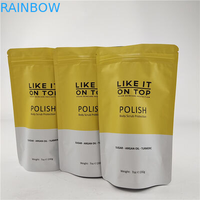 अनुकूलित आकार डिजाइन ज़िपर ग्रेवरे के साथ स्टैंड अप पॉच/डिजिटल प्रिंटेड पैकेजिंग पॉच