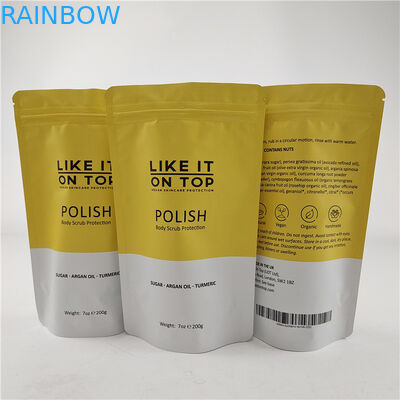 अनुकूलित आकार डिजाइन ज़िपर ग्रेवरे के साथ स्टैंड अप पॉच/डिजिटल प्रिंटेड पैकेजिंग पॉच