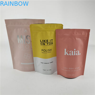 अनुकूलित आकार डिजाइन ज़िपर ग्रेवरे के साथ स्टैंड अप पॉच/डिजिटल प्रिंटेड पैकेजिंग पॉच