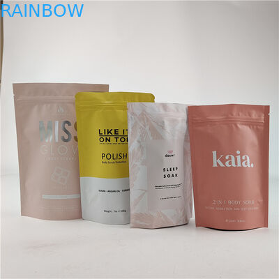 अनुकूलित आकार डिजाइन ज़िपर ग्रेवरे के साथ स्टैंड अप पॉच/डिजिटल प्रिंटेड पैकेजिंग पॉच