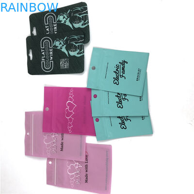 आसान आंसू लाइन थ्री साइड सील माइलर पैकेजिंग बैग के साथ ज़िपर अनुकूलित आकार डिजाइन