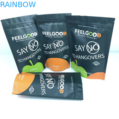 कस्टम लोगो मुद्रित स्टैंड अप ज़िपर बैग गंध प्रूफ जलरोधक प्लास्टिक पैकेजिंग बैग