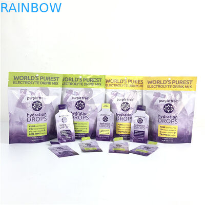 10 रंग कस्टम मैट एल्यूमीनियम पन्नी खड़े हो जाओ थैला Ziplock Doypack बैग भोजन के लिए