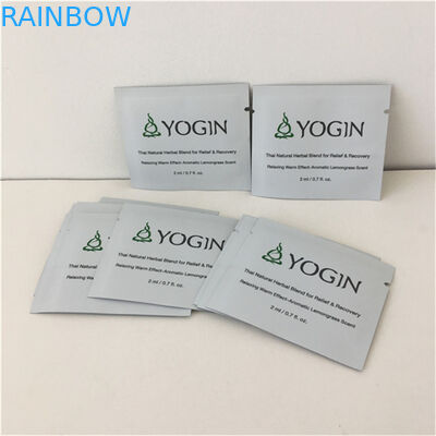 इको फ्रेंडली मायलर थ्री साइड सील बैग विथ ज़िपर कस्टमाइज्ड साइज