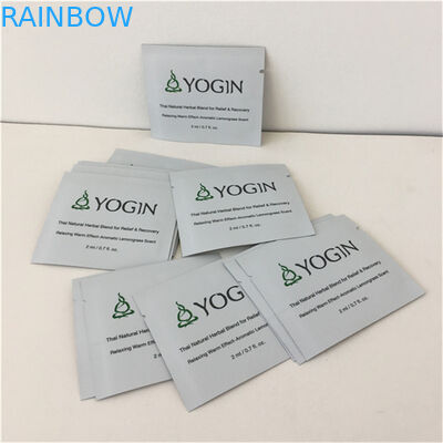 इको फ्रेंडली मायलर थ्री साइड सील बैग विथ ज़िपर कस्टमाइज्ड साइज