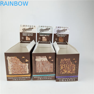 पुनर्नवीनीकरण करने योग्य फोल्डेबल कार्डबोर्ड काउंटर डिस्प्ले बॉक्स रिटेल स्टोर शेल्फ तैयार डिस्प्ले पेपर बॉक्स