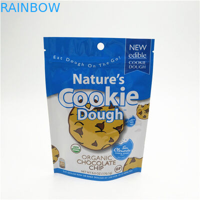 10 रंग खड़े हो जाओ ज़िपर बैग स्नैक पैकेजिंग के लिए MOPP/VMPET/PE सामग्री