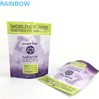 गर्म कस्टम लोगो चमकदार खत्म कस्टम आकार और डिजाइन आवश्यकताओं एल्यूमीनियम पन्नी Mylar Doypack