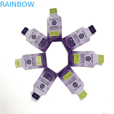 गर्म कस्टम लोगो चमकदार खत्म कस्टम आकार और डिजाइन आवश्यकताओं एल्यूमीनियम पन्नी Mylar Doypack