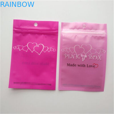 आसान आंसू लाइन तीन पक्ष सील माइलर पैकेजिंग बैग ज़िपर के साथ स्वीकार्य 10 रंगों तक उपलब्ध