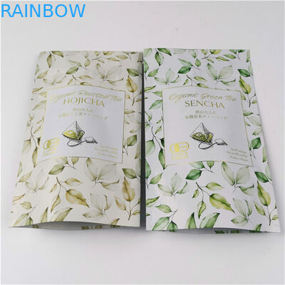 फैशन पैक कस्टम लोगो मुद्रित 10 रंगों तक स्वीकार्य उपलब्ध प्लास्टिक पन्नी पाउच चाय बैग