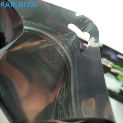 नई डिजाइन स्वीकार 10 रंगों तक उपलब्ध ऊपर फ्लैट पॉच आसान आंसू लाइन निर्माता अनुकूलित अपने खुद के लोगो