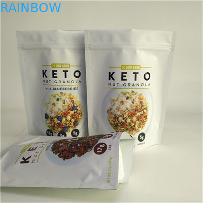 चीन आपूर्तिकर्ता कस्टम डिजाइन मुद्रण कस्टम आकार और डिजाइन आवश्यकताओं खाद्य पैकेजिंग के लिए ज़िपर के साथ खड़े बैग