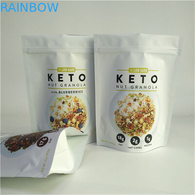 चीन आपूर्तिकर्ता कस्टम डिजाइन मुद्रण कस्टम आकार और डिजाइन आवश्यकताओं खाद्य पैकेजिंग के लिए ज़िपर के साथ खड़े बैग