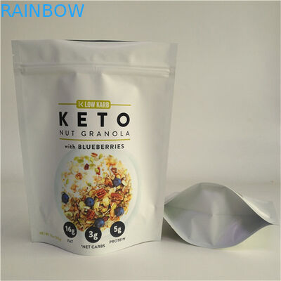 चीन आपूर्तिकर्ता कस्टम डिजाइन मुद्रण कस्टम आकार और डिजाइन आवश्यकताओं खाद्य पैकेजिंग के लिए ज़िपर के साथ खड़े बैग