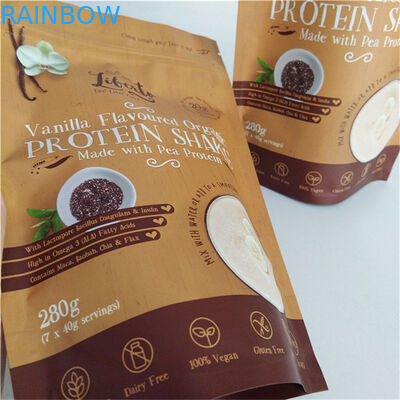 रंगीन मुद्रण स्नैक पैकिंग बैग MOPP VMPET PE मैट खत्म काले नमी सबूत