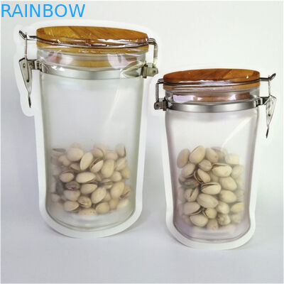 उच्च गुणवत्ता वाले कस्टम डिजिटल प्रिंटिंग पीई पुनर्नवीनीकरण प्लास्टिक खाद्य पैकेजिंग बैग